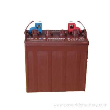 6v 225ah deep cycle tubular golf cart battery